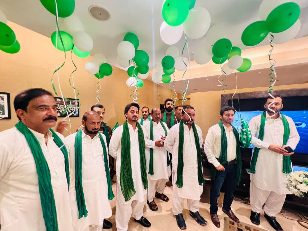 HAAF Group colleagues celebrating Pakistan Independence Day at the head office